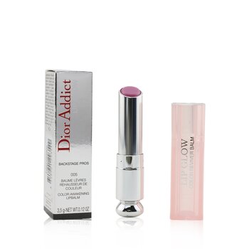 Dior Addict Lip Glow Color Awakening Lip Balm - #005 Lilac (Box Slightly Damaged)