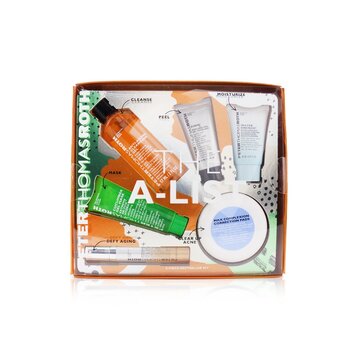 The A-List 6-Piece Bestseller Kit: Cleansing Gel 57ml+Peeling Gel 15ml+Cucumber Gel Mask 30ml+Correction Pads 20pcs+Serum 10ml+Hydrating Moisturizer 20ml