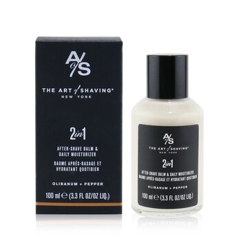 The Art Of Shaving 2 In 1 After-Shave Balm & Daily Moisturizer - Olibanum + Pepper
