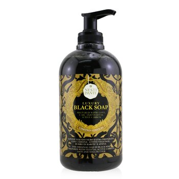 Nesti Dante Luxury Liquid Black Soap With Vegetal Active Carbon (Limited Edition)