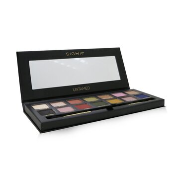Sigma Beauty Untamed Eyeshadow Palette With Dual Ended Brush (14x Eyeshadow + 1x Dual Ended Brush)