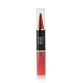 Lancome Kajal Lip Duo High Precision Lipstick & Illuminating Gloss - # 05 Red Crush