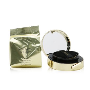 Estee Lauder Re Nutriv Ultra Radiance Serum Cushion SPF 40 with Extra Refill - # 1W0 Warm Porcelain