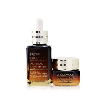 Advanced Night Repair Set: Synchronized Multi-Recovery Complex 50ml+ Eye Supercharged Complex 15ml