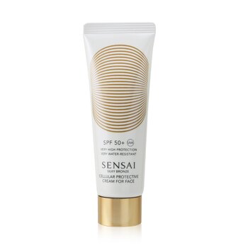 Kanebo Sensai Silky Bronze Anti-Ageing Sun Care - Cellular Protective Cream For Face SPF50