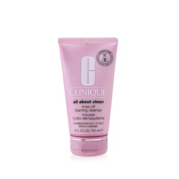Clinique All About Clean Rinse-Off Foaming Cleanser - For Combination Oily to Oily Skin