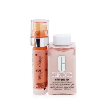 Clinique iD Dramatically Different Tone-Up Gel + Active Cartridge Concentrate For Fatigue