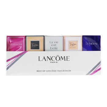 Lancome The Best Of Lancome Fragrance Miniature Coffret: Tresor, Hypnose, Miracle, Tresor In Love, La Vie EST Belle