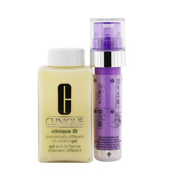 Clinique Clinique iD Dramatically Different Oil-Control Gel + Active Cartridge Concentrate For Lines & Wrinkles (Purple)