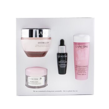 Lancome My Soothing Routine Set: Confort Tonique 50ml + Hydra Zen Anti-Stress Moisturizing Cream 15ml + Hydra Zen Anti-Stress Moisturizing Cream 50ml + Genifique Advanced Youth Activating Concentrate 10ml