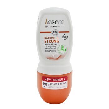 Lavera Natural & Strong Cream Deodorant - With Organic Ginseng
