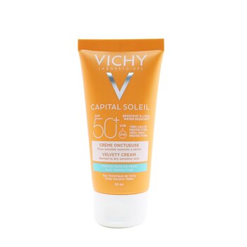 Vichy Capital Soleil Skin Perfecting Velvety Cream SPF 50 - Water Resistant (Normal to Dry Sensitive Skin)