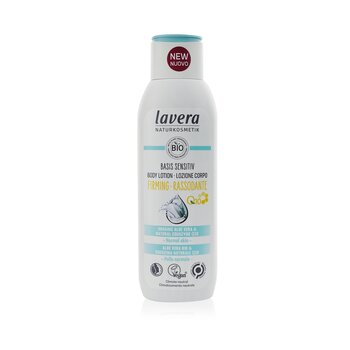 Lavera Basis Sensitiv Firming Body Lotion With Organic Aloe Vera & Natural Coenzyme Q10 - For Normal Skin