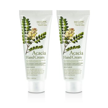 3W Clinic Hand Cream Duo Pack - Acacia