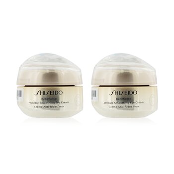 Shiseido Benefiance Wrinkle Smoothing Eye Cream Duo Pack (Unboxed)