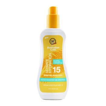 Australian Gold Spray Gel Sunscreen SPF 15 (Ultimate Hydration)