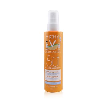 Vichy Capital Soleil Gentle Spray SPF 50 - For Children Sensitive Skin (Water Resistant)