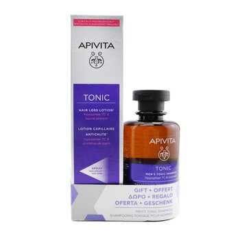 Apivita Hair Loss Lotion with Hippophae TC & Lupine Protein 150ml FREE Mens Tonic Shampoo 250ml