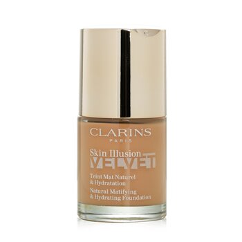Clarins Skin Illusion Velvet Natural Matifying & Hydrating Foundation - # 114N