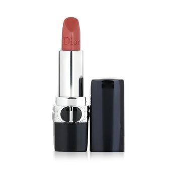 Christian Dior Rouge Dior Floral Care Refillable Lip Balm - # 100 Nude Look (Satin Balm)