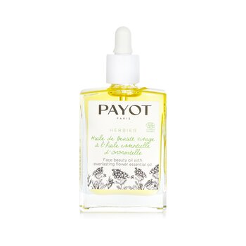 Payot Herbier Organic Face Beauty Oil With Everlasting Flowers Essential Oil