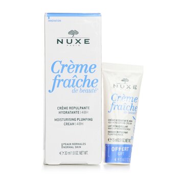 Creme Fraiche De Beaute 48HR Moisturising Plumping Cream Gift Set (For Normal Skin)