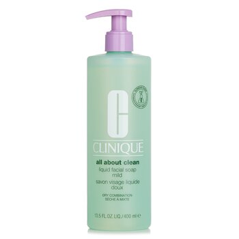 Clinique All About Clean Liquid Facial Soap Mild (Dry Combination Skin)