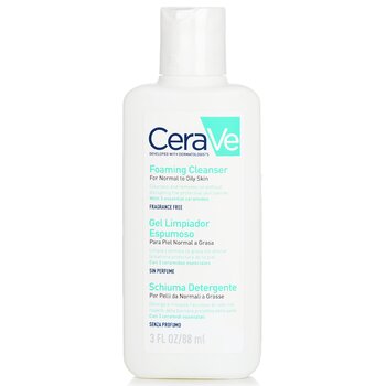 CeraVe Foaming Cleanser For Normal To Oily Skin