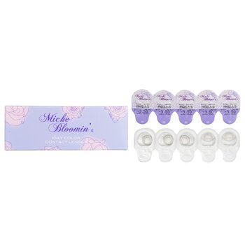 Miche Bloomin Quarter Veil 1 Day Color Contact Lenses (106 Shell Moon) - - 3.50