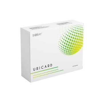 Biobay Uricard (30's x 410mg) Vegetable Capsules for Uric Acid Balancer & Reduce Joint Inflammation