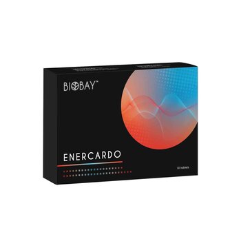 Biobay Enercardo (30's) Vitamin D3-1000IU, Cardiovascular Health Support