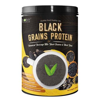 Biobay Black Grains Protein (800g) Nutritional Healthy Drinks, Low Cholesterol & Promotes Hair Growth