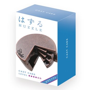 Hanayama | Cake Hanayama Metal Brainteaser Puzzle Mensa Rated Level 4