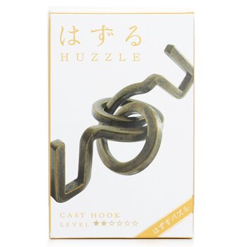 Hanayama | Hexagon Hanayama Metal Brainteaser Puzzle Hook Rated Level 1