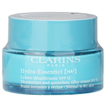 Clarins Hydra Essentiel [HA²] Moisturizes And Quenches, Silky Cream SPF 15 (For Normal to Dry Skin)