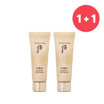 Whoo (The History Of Whoo) 【Buy 1 Get 1】Cheongidan Radiant Soft Foam Cleanser (Add ONE to Cart and get TWO)