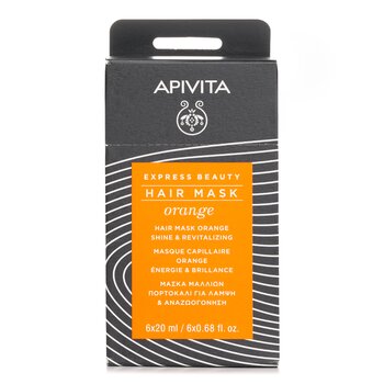 Apivita Express Beauty Hair Mask Orange Shine & Revitalizing