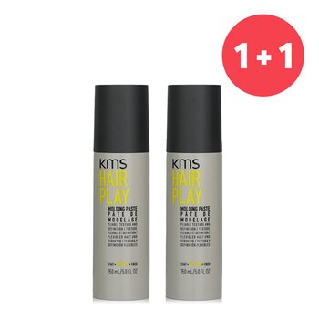 KMS California 【1+1 Set】Hair Play Molding Paste (Pliable Texture And Definition)