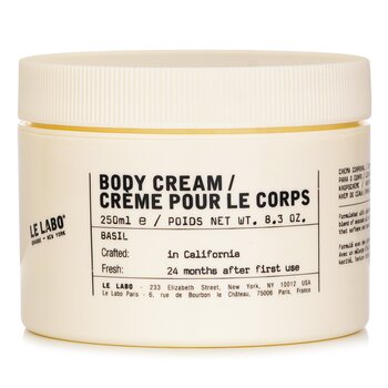 Basil Body Cream