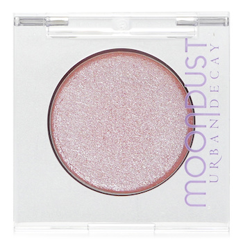 Urban Decay 24/7 Moondust Glitter Eyeshadow Singles - Crushin Hard - Peachy Pink Base With Silver Micro Pearls