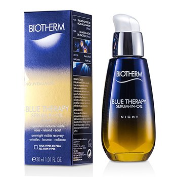Blue Therapy Serum-In-Oil Night (Untuk Semua Jenis Kulit)
