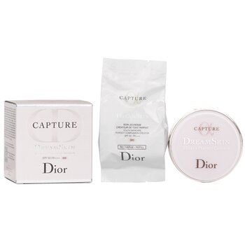 Capture Dreamskin Moist & Perfect Cushion SPF 50 With Extra Refill - # 000