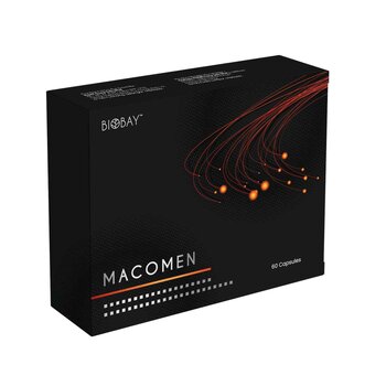 Biobay Macomen (60's x 330mg) Vegetable Herbs Capsules for Men’s Health and Vitality
