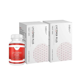 Biobay Lycoper Plus (30's x 300mg) Vegetable Capsules, 4 in 1 for Anti-aging with Antioxidant Booster