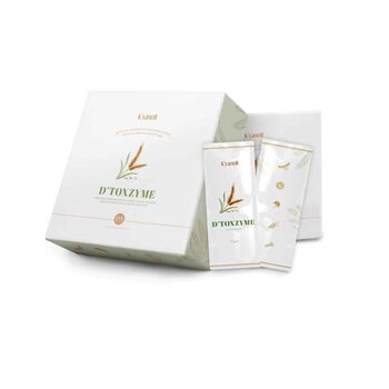 K'yanoll D'toxzyme (15g x 15 Sachet) Mixed Vege Blend Fiber Drink for Detox & Balance Body pH