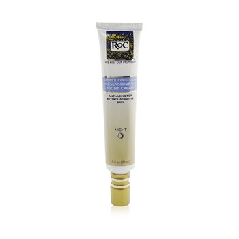 ROC Retinol Correxion Sensitive Night Cream - Sensitive Skin (Box Slightly Damaged)